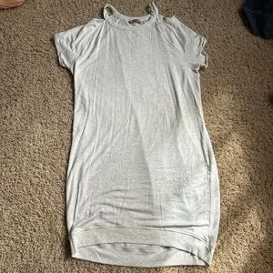 Athleta Heather Gray Tshirt dress